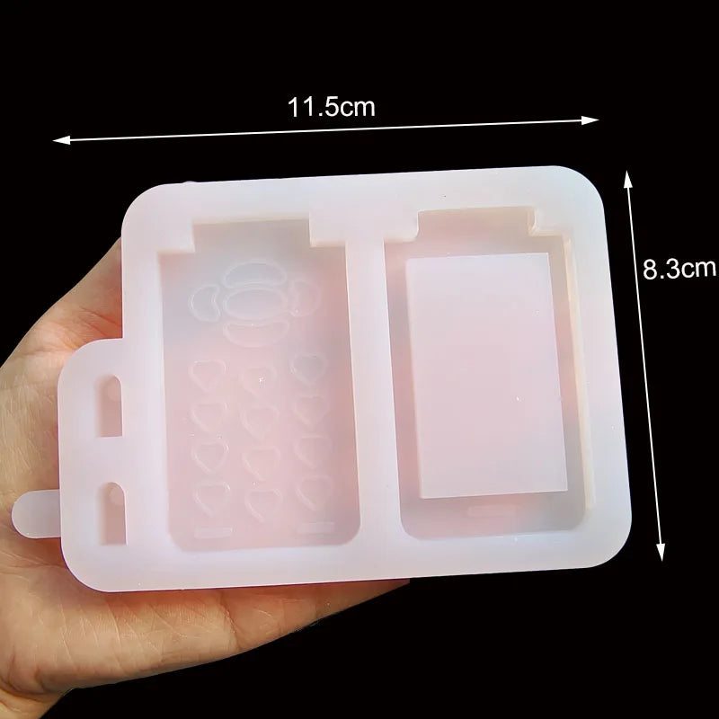 `DIY Phone Shaker Mold Kit - Make Your Own Resin Phone Charm`